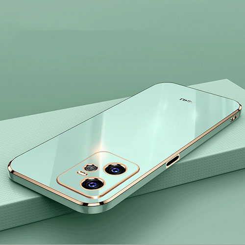 Ultra-thin Silicone Gel Soft Case Cover XL2 for Realme Narzo 50A Prime Green