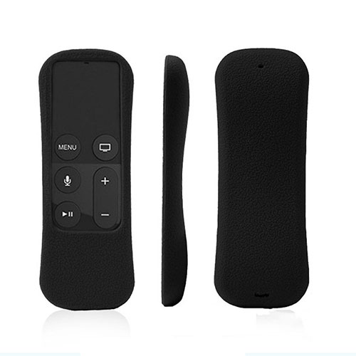 Ultra-thin Silicone Gel Soft Case for Apple TV 4 Black