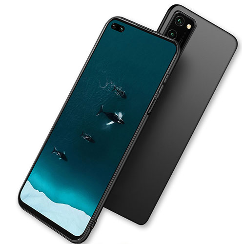 Ultra-thin Silicone Gel Soft Case for Huawei Honor V30 Pro 5G Black