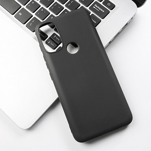 Ultra-thin Silicone Gel Soft Case for Motorola Moto G60s Black