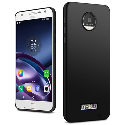 Ultra-thin Silicone Gel Soft Case for Motorola Moto Z Black