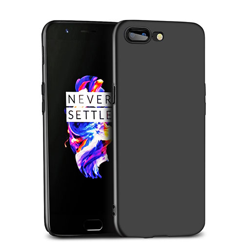 Ultra-thin Silicone Gel Soft Case for OnePlus 5 Black