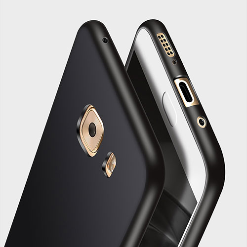 Ultra-thin Silicone Gel Soft Case for Samsung Galaxy C9 Pro C9000 Black