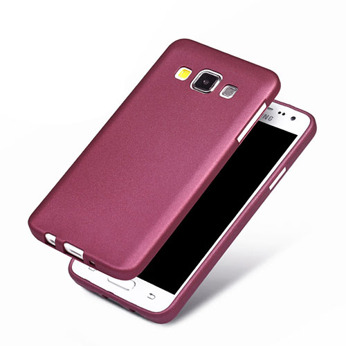 Ultra-thin Silicone Gel Soft Case for Samsung Galaxy DS A300G A300H A300M Purple