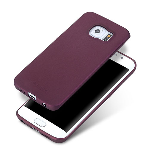 Ultra-thin Silicone Gel Soft Case for Samsung Galaxy S6 Edge+ Plus SM-G928F Purple