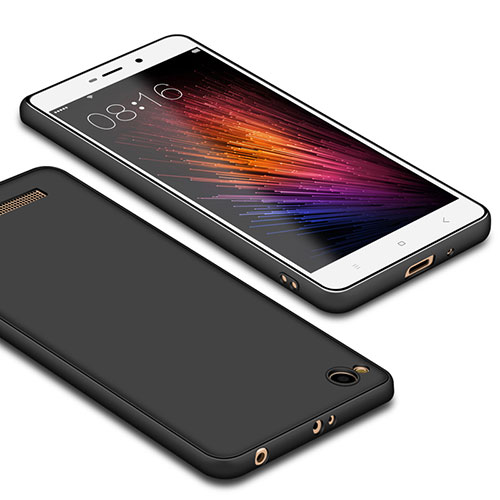 Ultra-thin Silicone Gel Soft Case for Xiaomi Redmi 4A Black