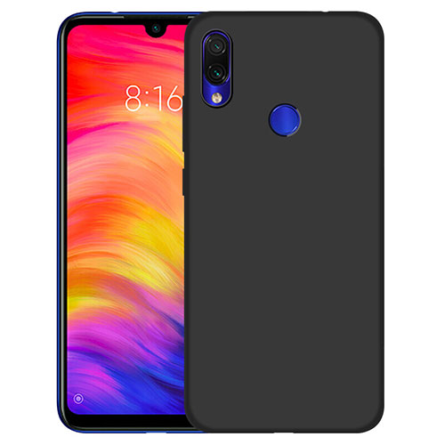 Ultra-thin Silicone Gel Soft Case for Xiaomi Redmi 7 Black