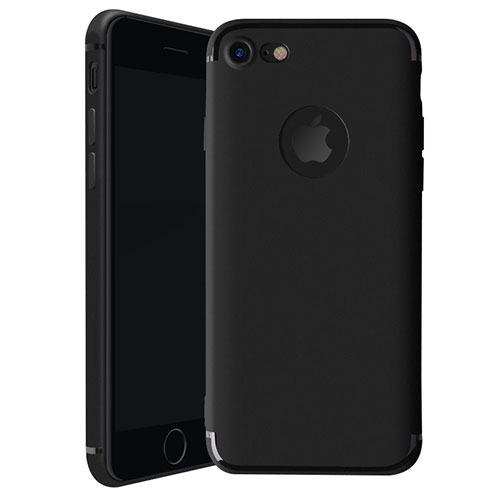 Ultra-thin Silicone Gel Soft Case H01 for Apple iPhone SE (2020) Black