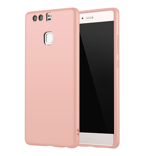 Ultra-thin Silicone Gel Soft Case S01 for Huawei P9 Plus Pink