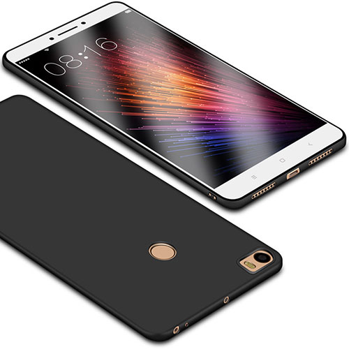 Ultra-thin Silicone Gel Soft Case S01 for Xiaomi Mi Max Black