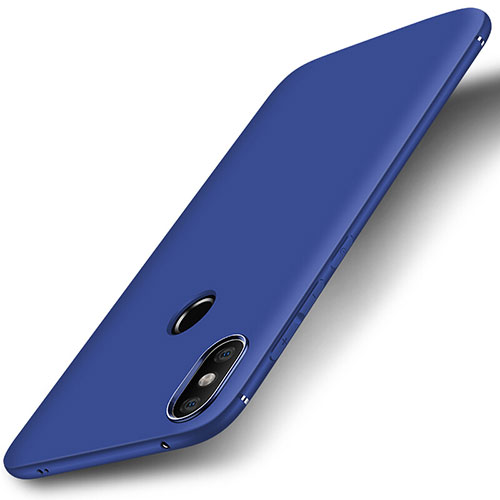 Ultra-thin Silicone Gel Soft Case S01 for Xiaomi Redmi 6 Pro Blue