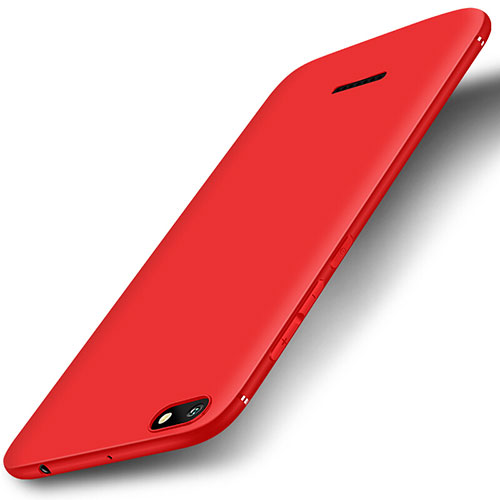 Ultra-thin Silicone Gel Soft Case S01 for Xiaomi Redmi 6A Red