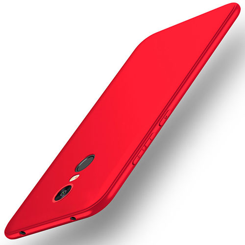 Ultra-thin Silicone Gel Soft Case S01 for Xiaomi Redmi Note 5 Indian Version Red