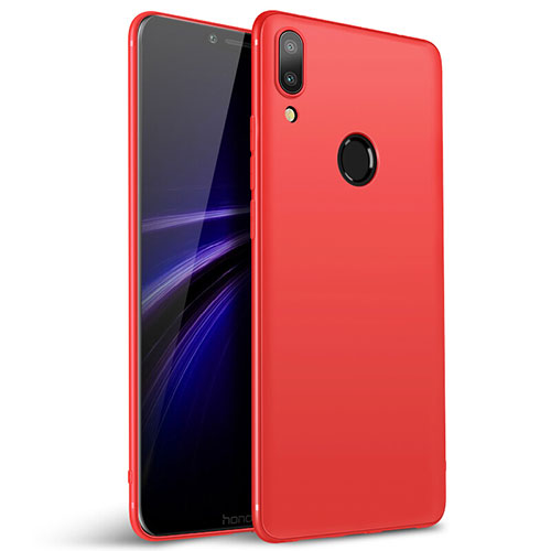 Ultra-thin Silicone Gel Soft Case S02 for Huawei Honor Play Red