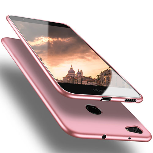 Ultra-thin Silicone Gel Soft Case S02 for Huawei Nova Pink