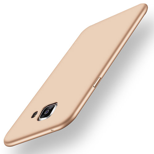Ultra-thin Silicone Gel Soft Case S02 for Samsung Galaxy A7 (2016) A7100 Gold