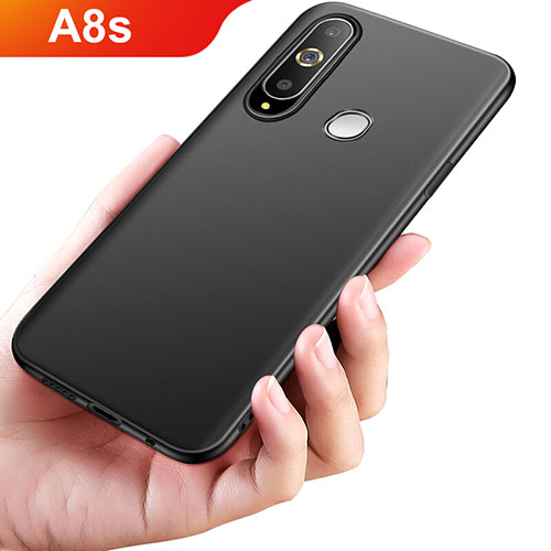 Ultra-thin Silicone Gel Soft Case S02 for Samsung Galaxy A8s SM-G8870 Black