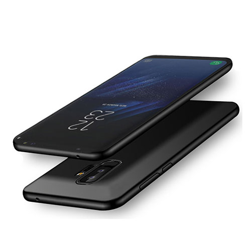 Ultra-thin Silicone Gel Soft Case S02 for Samsung Galaxy A9 Star Lite Black
