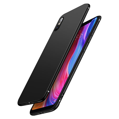 Ultra-thin Silicone Gel Soft Case S02 for Xiaomi Mi 8 Screen Fingerprint Edition Black