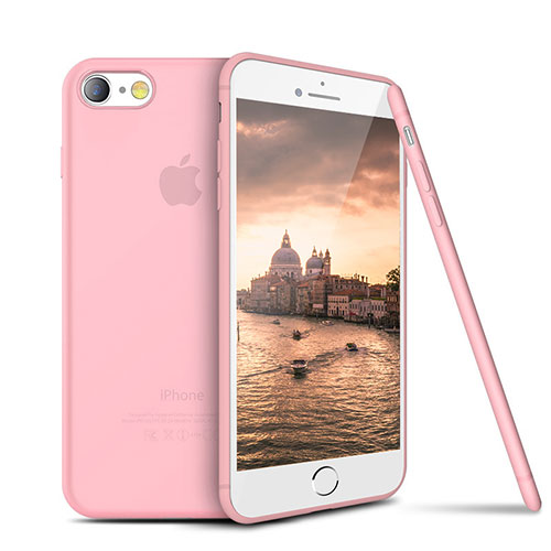 Ultra-thin Silicone Gel Soft Case S03 for Apple iPhone SE (2020) Pink