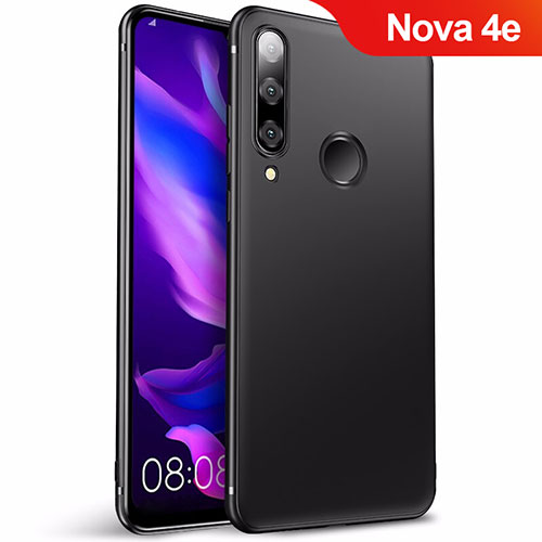 Ultra-thin Silicone Gel Soft Case S03 for Huawei Nova 4e Black