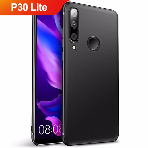 Ultra-thin Silicone Gel Soft Case S03 for Huawei P30 Lite New Edition Black