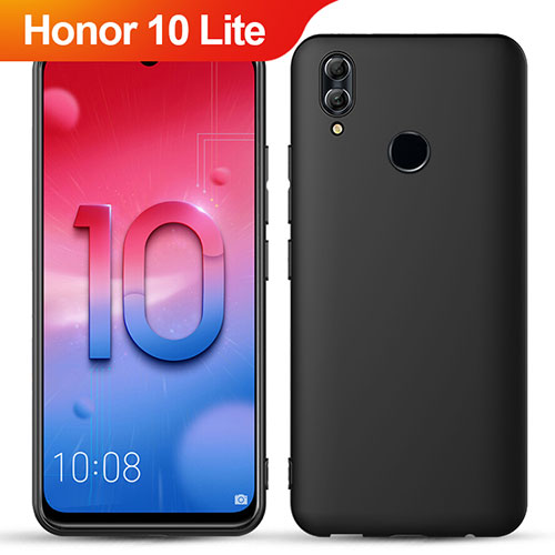 Ultra-thin Silicone Gel Soft Case S04 for Huawei Honor 10 Lite Black