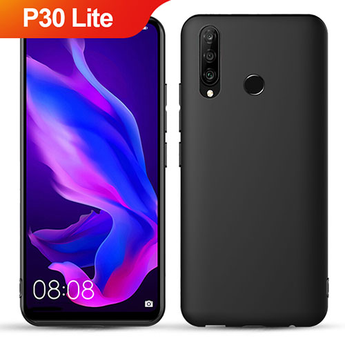 Ultra-thin Silicone Gel Soft Case S05 for Huawei P30 Lite New Edition Black