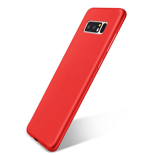Ultra-thin Silicone Gel Soft Case S05 for Samsung Galaxy Note 8 Duos N950F Red