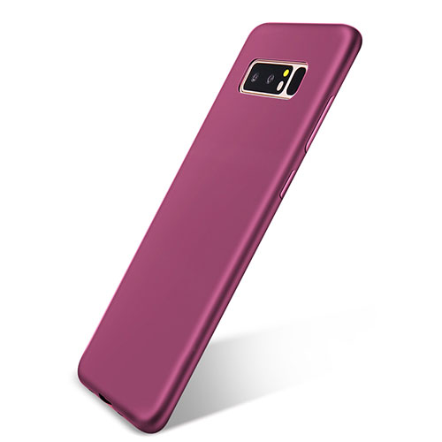 Ultra-thin Silicone Gel Soft Case S05 for Samsung Galaxy Note 8 Purple
