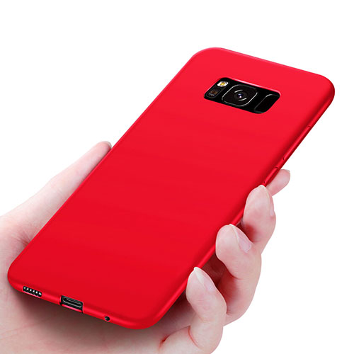 Ultra-thin Silicone Gel Soft Case S06 for Samsung Galaxy S8 Red