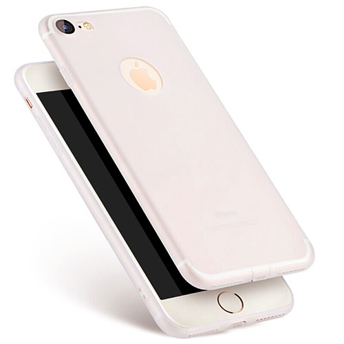 Ultra-thin Silicone Gel Soft Case S07 for Apple iPhone SE (2020) White