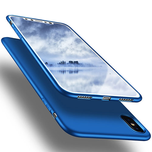 Ultra-thin Silicone Gel Soft Case S16 for Apple iPhone Xs Max Blue