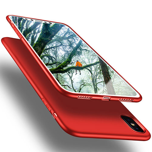 Ultra-thin Silicone Gel Soft Case S16 for Apple iPhone Xs Max Red