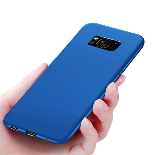 Ultra-thin Silicone Gel Soft Cover S06 for Samsung Galaxy S8 Blue
