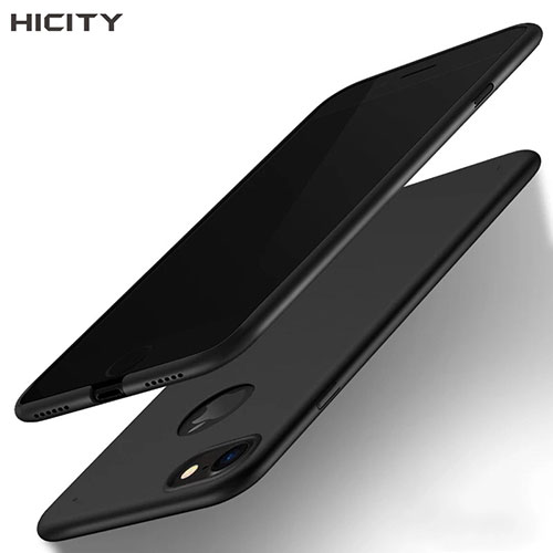 Ultra-thin Silicone TPU Soft Case for Apple iPhone SE3 2022 Black