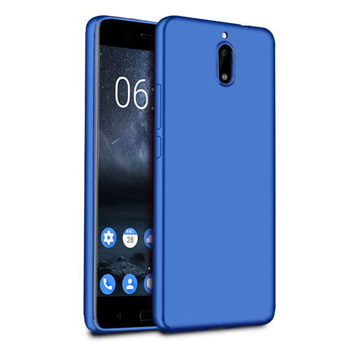 Ultra-thin Silicone TPU Soft Case for Nokia 6 Blue