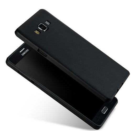 Ultra-thin Silicone TPU Soft Case for Samsung Galaxy A7 SM-A700 Black