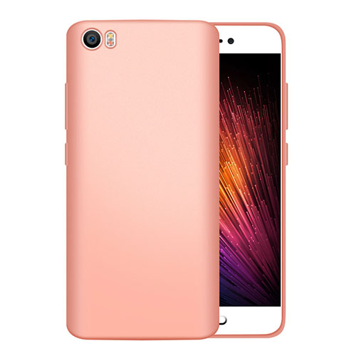Ultra-thin Silicone TPU Soft Case for Xiaomi Mi 5 Pink