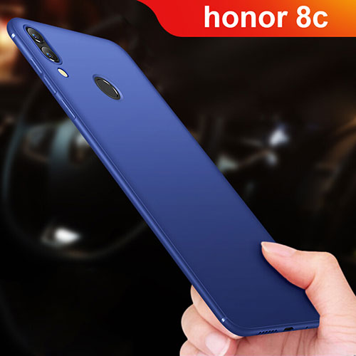 Ultra-thin Silicone TPU Soft Case S04 for Huawei Honor Play 8C Blue