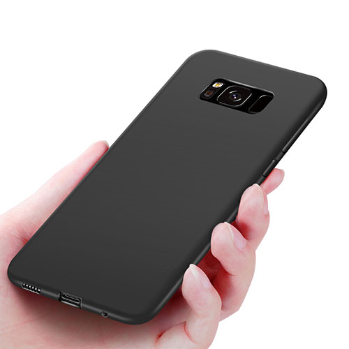 Ultra-thin Silicone TPU Soft Case S06 for Samsung Galaxy S8 Plus Black