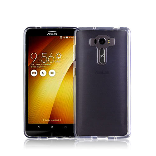 Ultra-thin Transparent Gel Soft Case for Asus Zenfone 3 Deluxe ZS570KL ZS550ML Clear