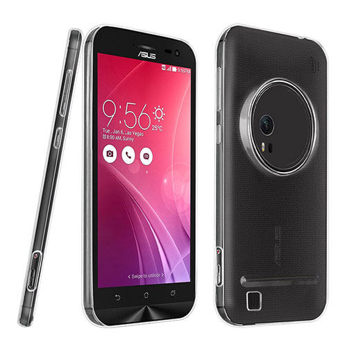 Ultra-thin Transparent Gel Soft Case for Asus Zenfone Zoom ZX551ML Clear