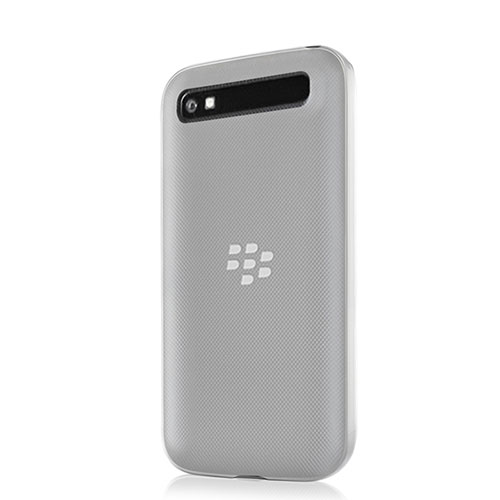 Ultra-thin Transparent Gel Soft Case for Blackberry Classic Q20 White
