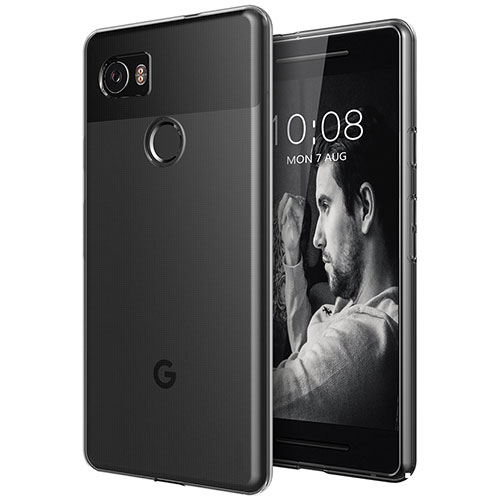 Ultra-thin Transparent Gel Soft Case for Google Pixel 2 XL Clear