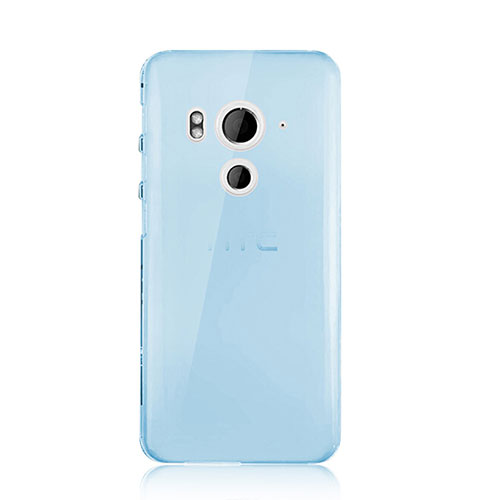 Ultra-thin Transparent Gel Soft Case for HTC Butterfly 3 Blue