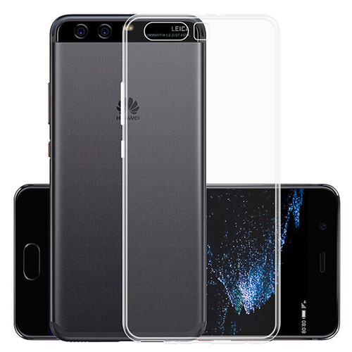 Ultra-thin Transparent Gel Soft Case for Huawei P10 Plus Clear
