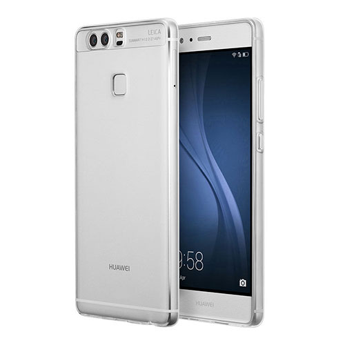 Ultra-thin Transparent Gel Soft Case for Huawei P9 Plus Clear
