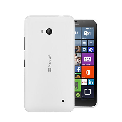 Ultra-thin Transparent Gel Soft Case for Microsoft Lumia 640 Clear