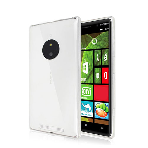 Ultra-thin Transparent Gel Soft Case for Nokia Lumia 830 Clear